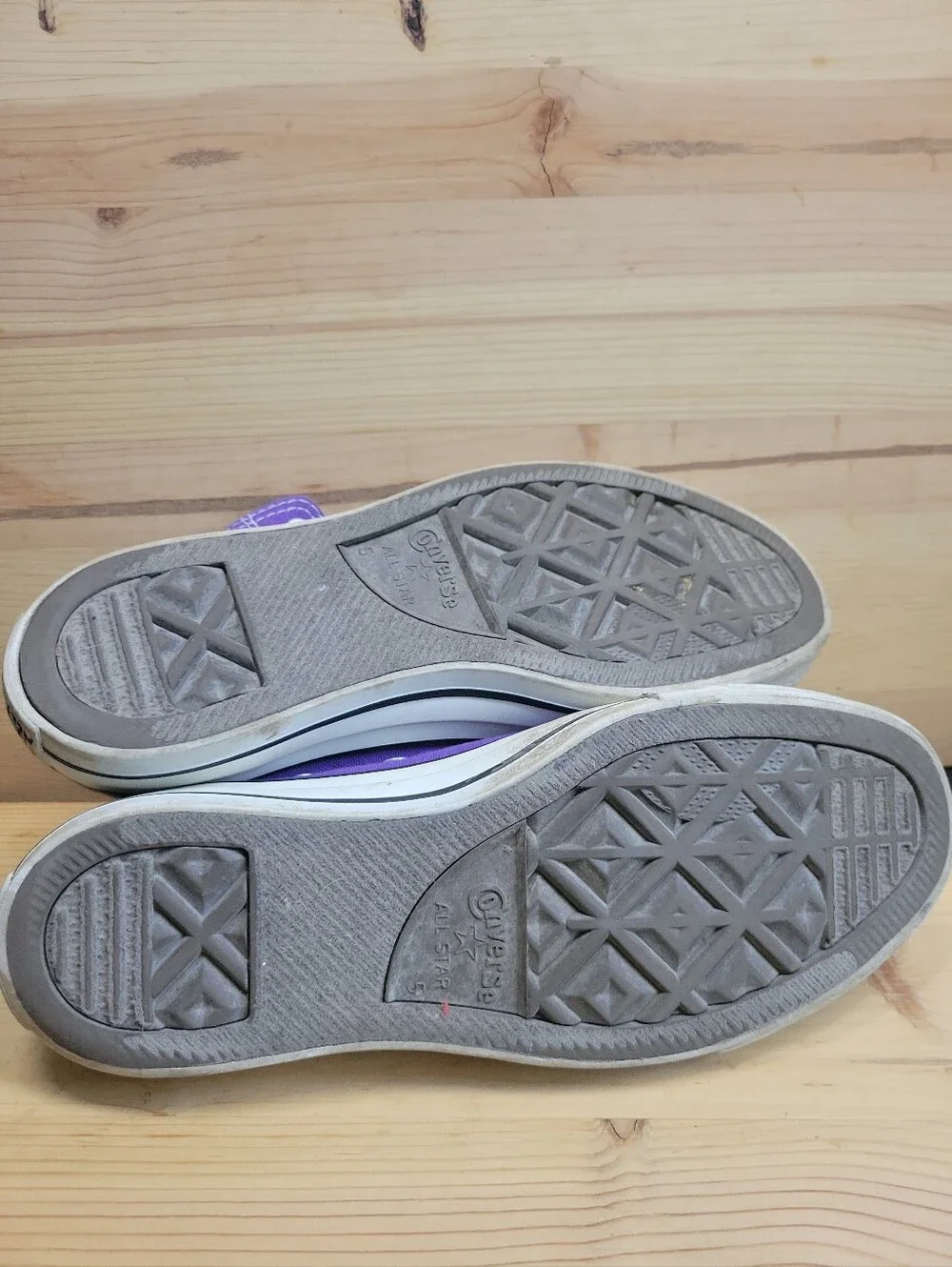Converse Chuck Taylor All Star Purple White Mens 6 Womens  7